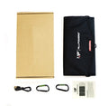 Kompatibel mit Apple, ALLPOWERS 5V21W Tragbares Handy-Ladegerät Solar Powerbank Dual-USB-Ausgang Handy-Ladegerät für iPhone Samsung Smartphone