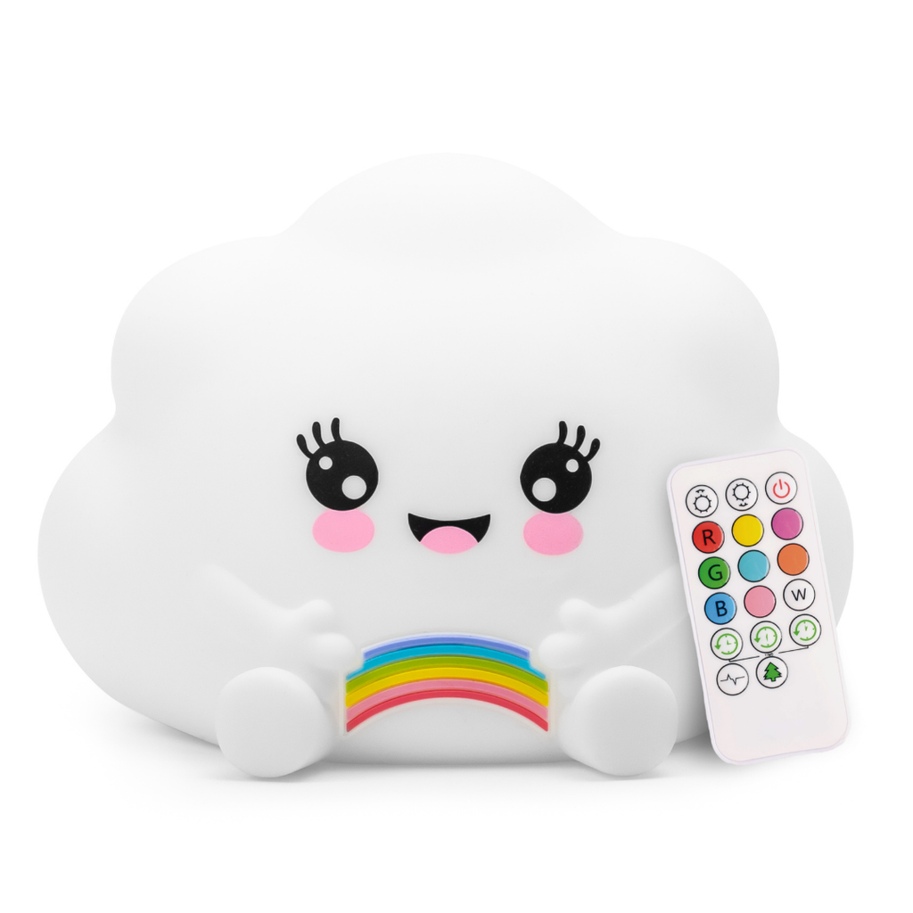 LumiPets® Kawaii Wolke – Touch-Nachtlicht für das Kinderzimmer