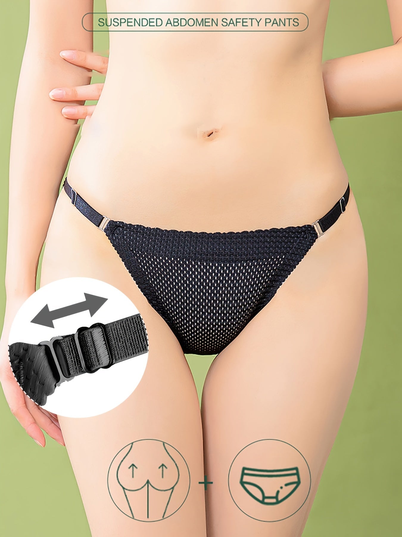 Unsichtbare Po-Lifting Bikini-Höschen für Damen – ultradünne, atmungsaktive und nahtlose Damenunterwäsche für eine natürliche Formgebung und ganztägigen Komfort