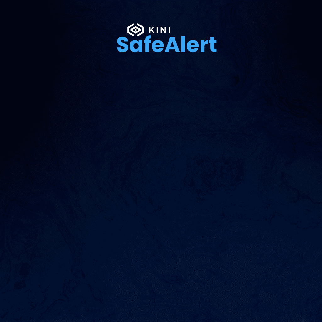Kini SafeAlert – Manipulationserkennungsgerät mit Echtzeit-SMS, E-Mail und Push-Benachrichtigungen via Wi-Fi