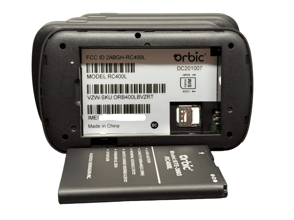 Karton geöffnet – RayHunter IMSI-Catcher / Stingray-Detektor – Orbic RC400L Mobiler Hotspot Professionell installiert • Aktualisiert • Vollständig getestet