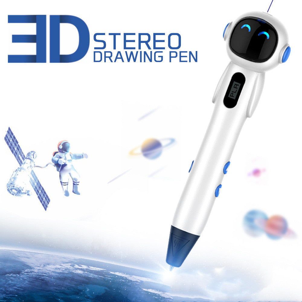 3D-Druckstift, neues Produkt, Raumfahrer, Lernspielzeug
