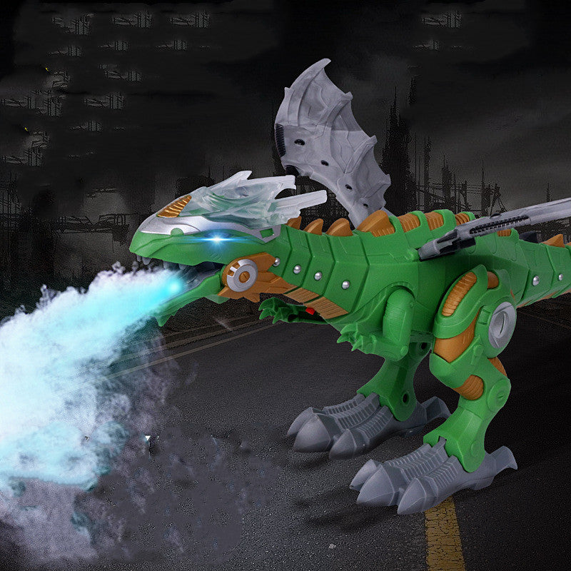 Gehender Drache Spielzeug Feuerspeiender Wassersprüh-Dinosaurier