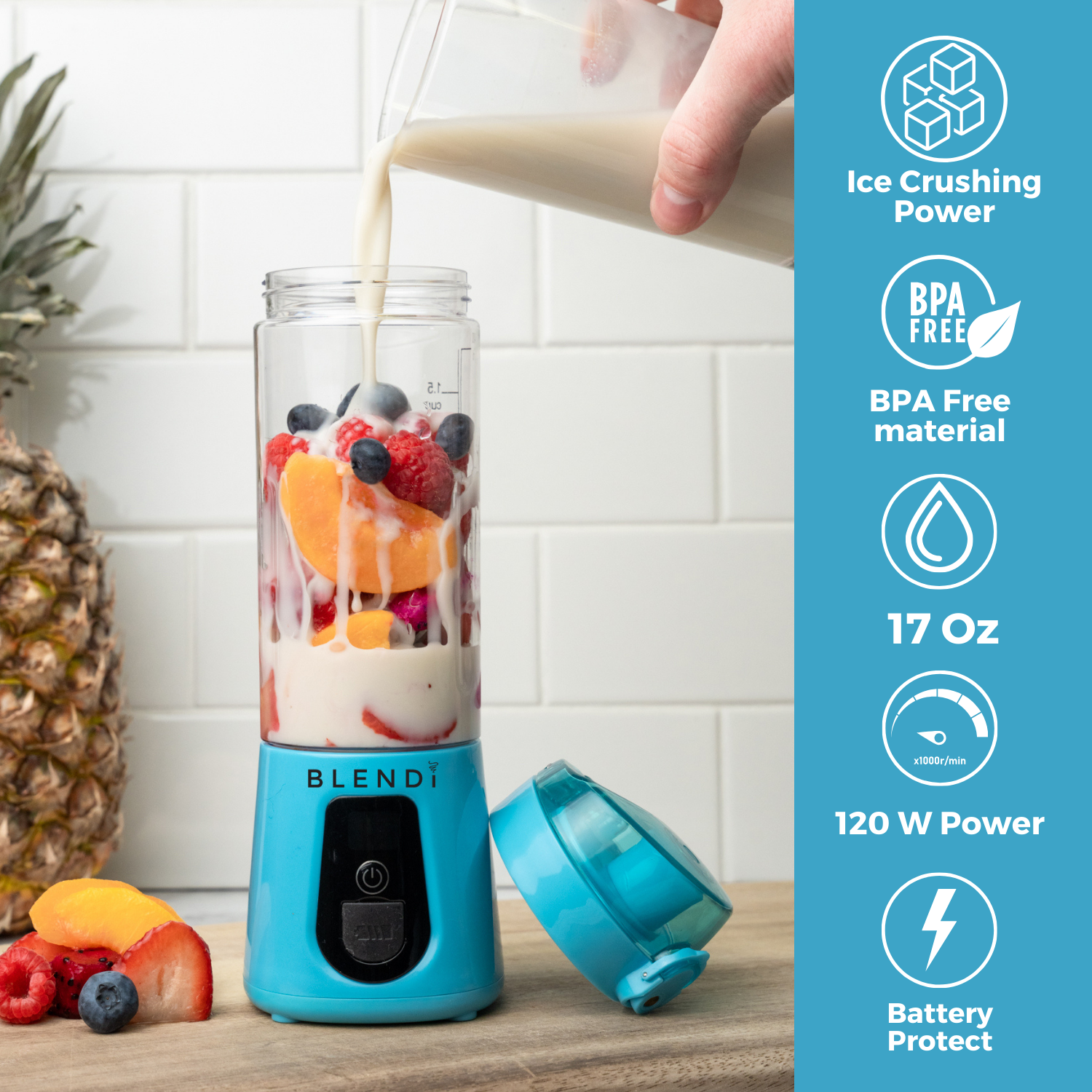 Pro+ Tragbarer Eis-Crusher Mixer (500ml)