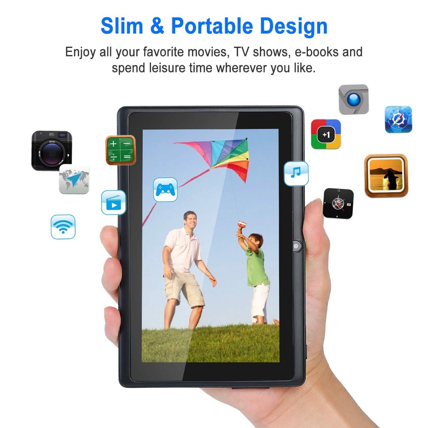7 Zoll Touchscreen Wi-Fi Android Tablet