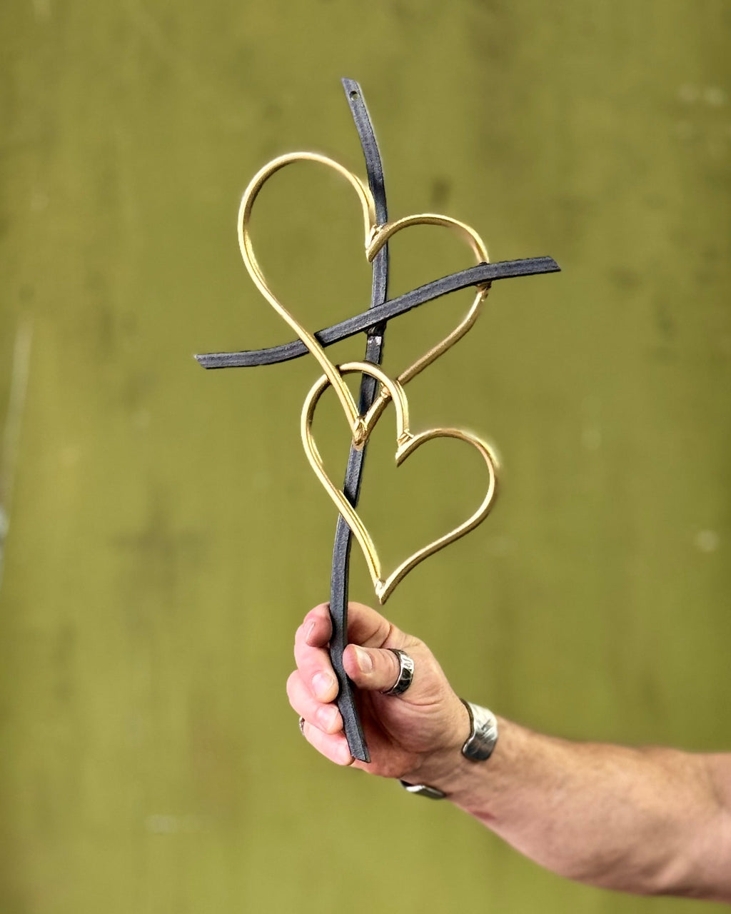 Walk In Love „Herzen aus Gold“ Kreuz