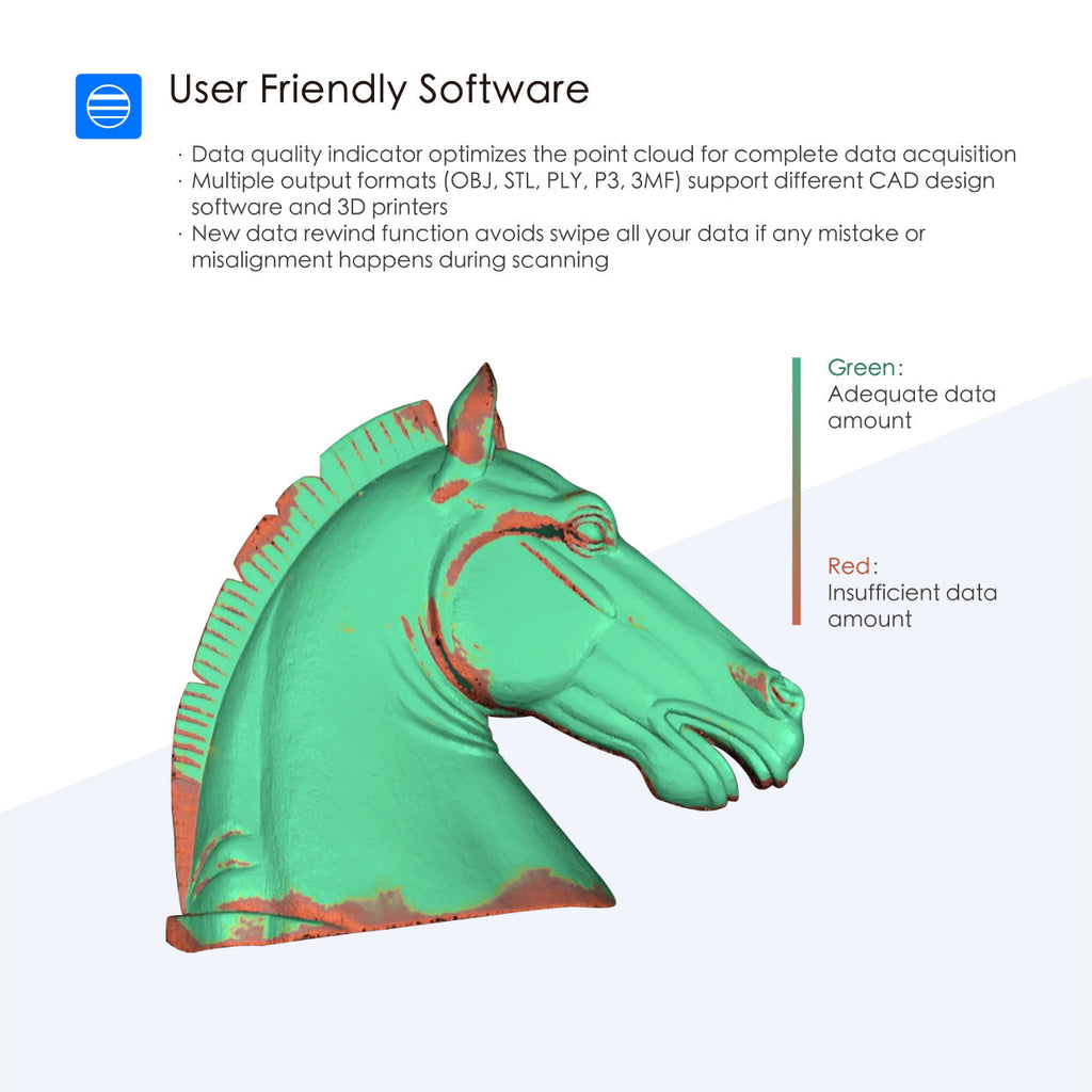 EINSTAR-Prosumer Tragbarer 3D-Scanner