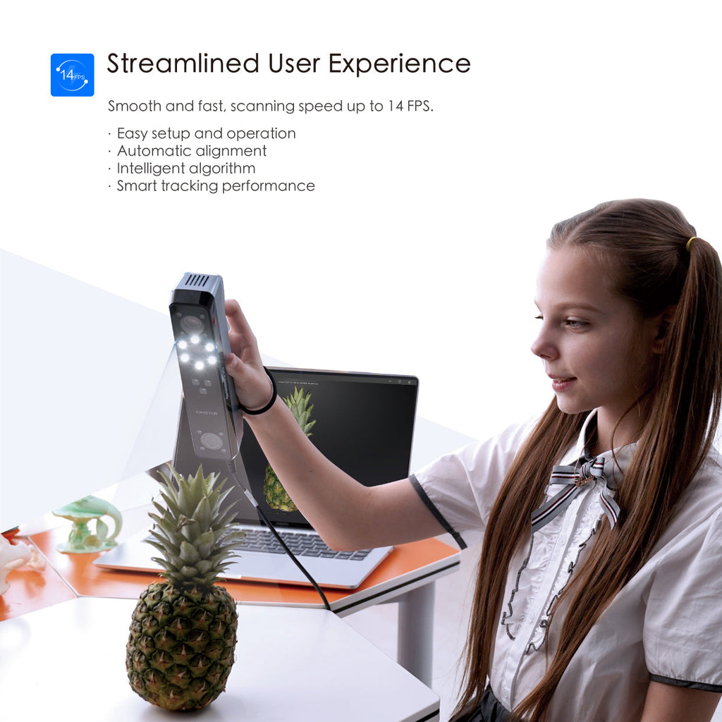 EINSTAR-Prosumer Tragbarer 3D-Scanner