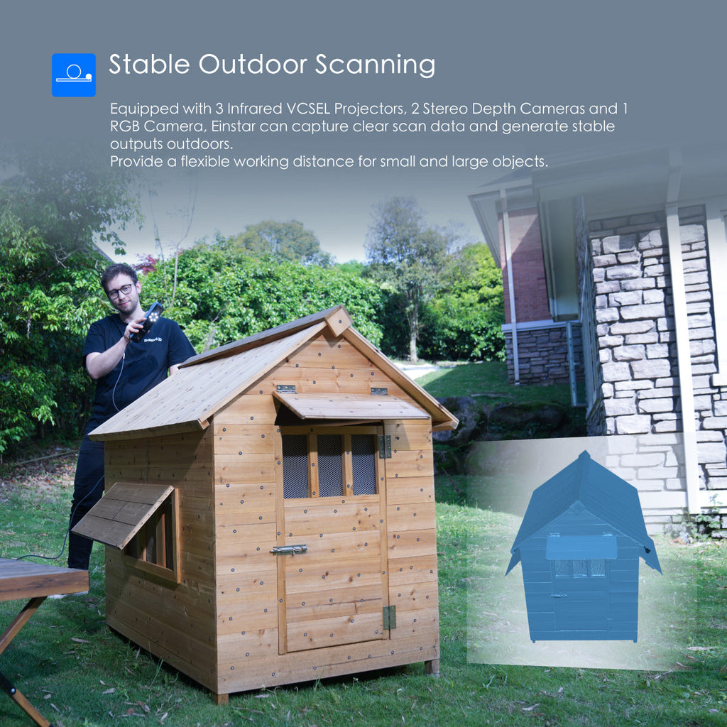 EINSTAR-Prosumer Tragbarer 3D-Scanner