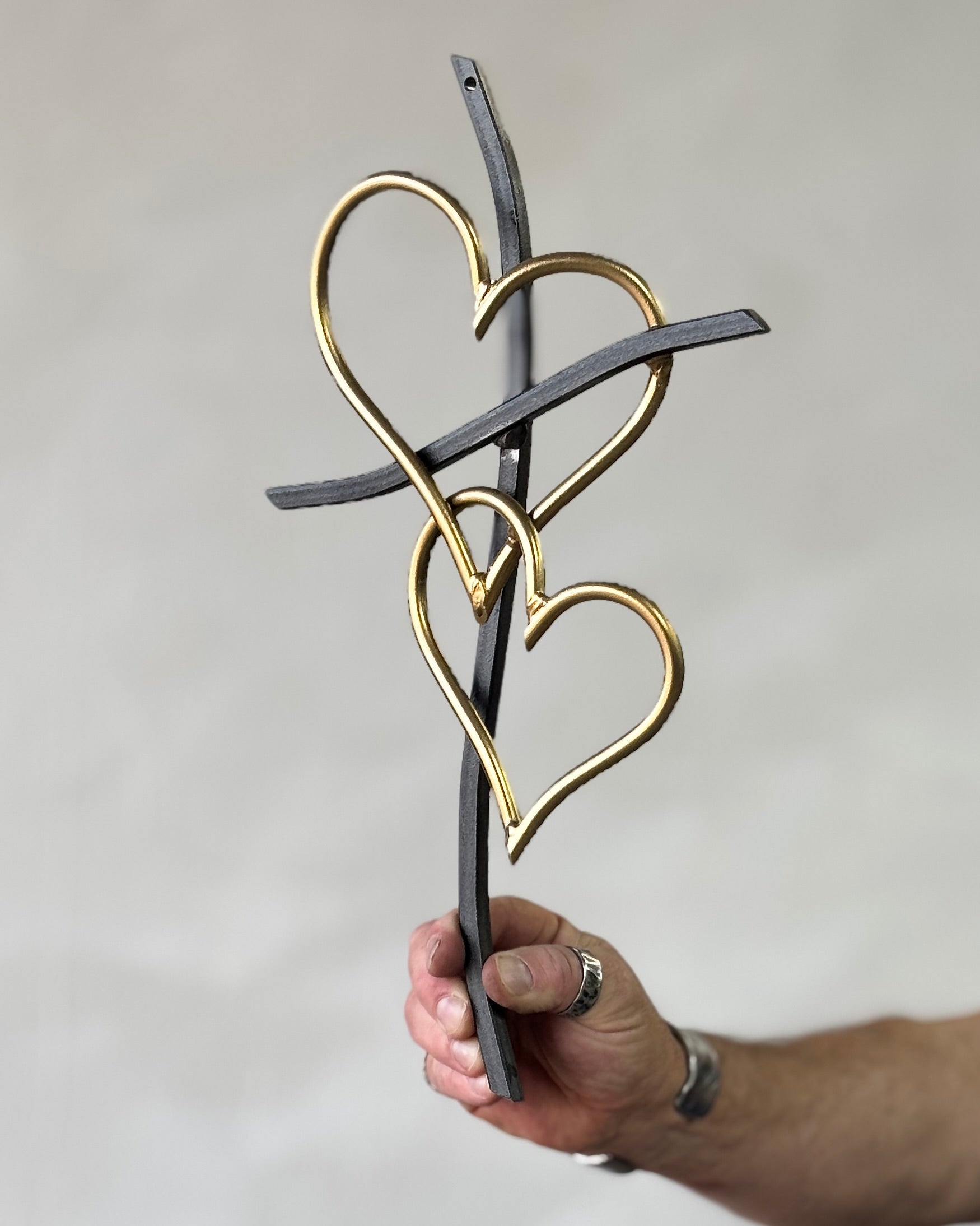 Walk In Love „Herzen aus Gold“ Kreuz