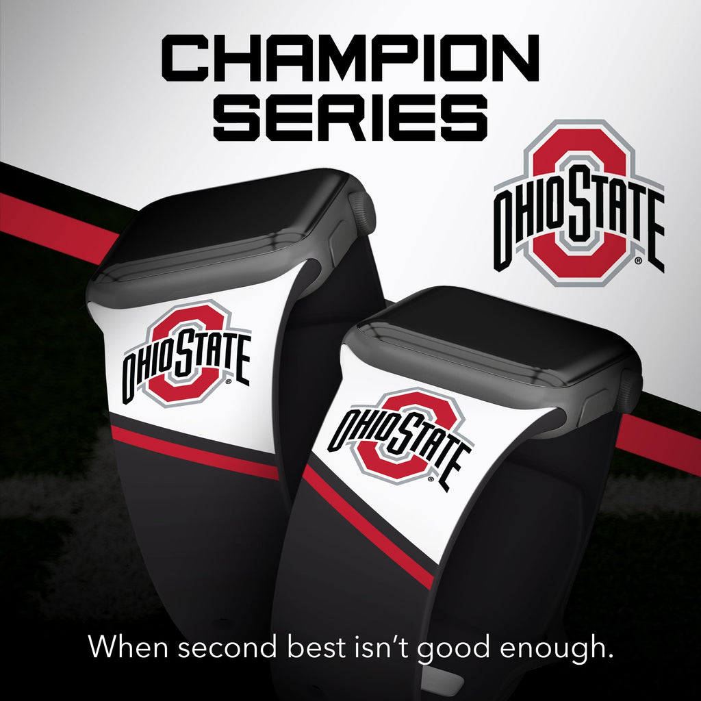 Ohio State Buckeyes HD Apple Watch-Armband