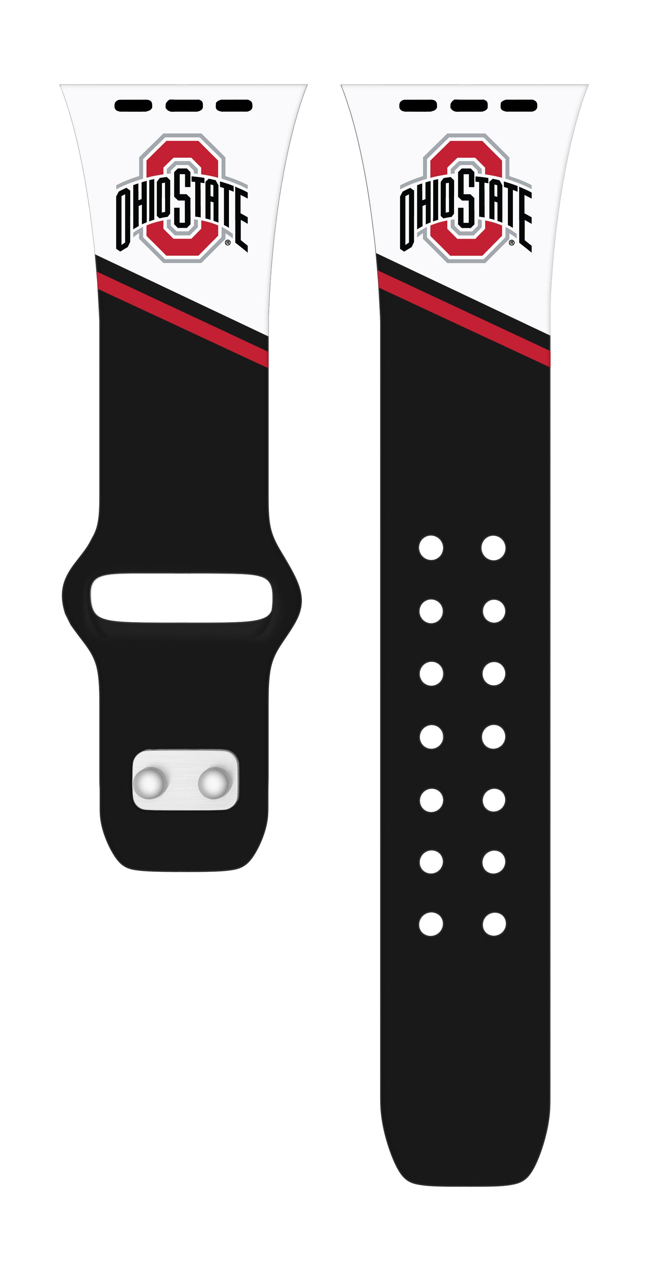 Ohio State Buckeyes HD Apple Watch-Armband