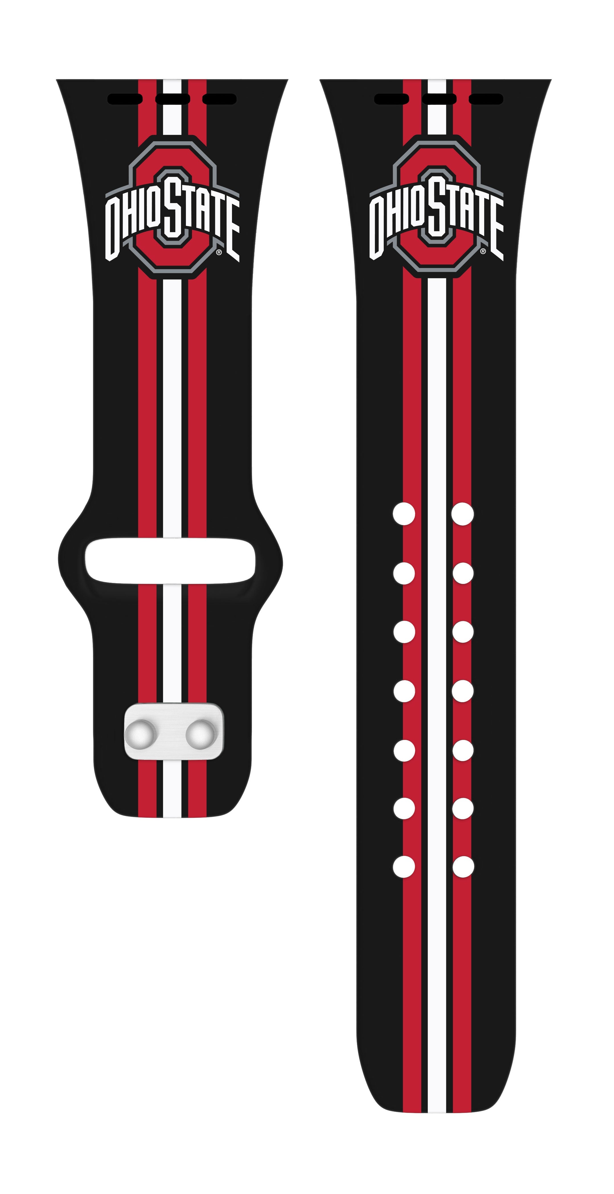 Ohio State Buckeyes HD Apple Watch-Armband
