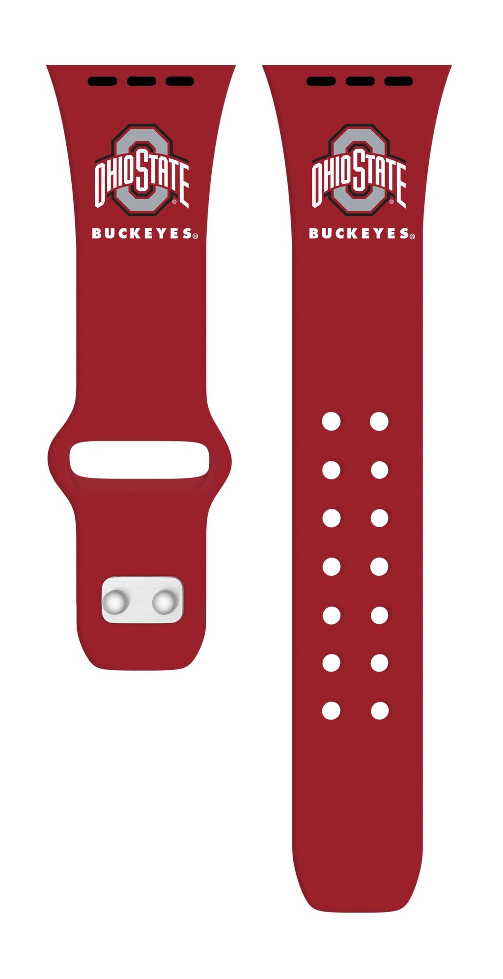 Ohio State Buckeyes HD Apple Watch-Armband