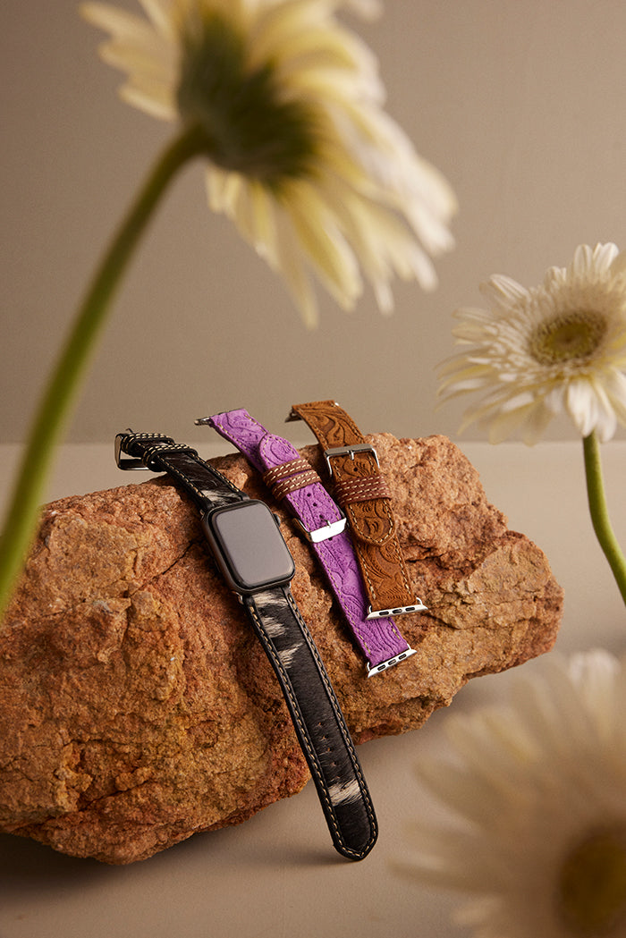 Wüsten-Lavendel Western-Armband in Lila