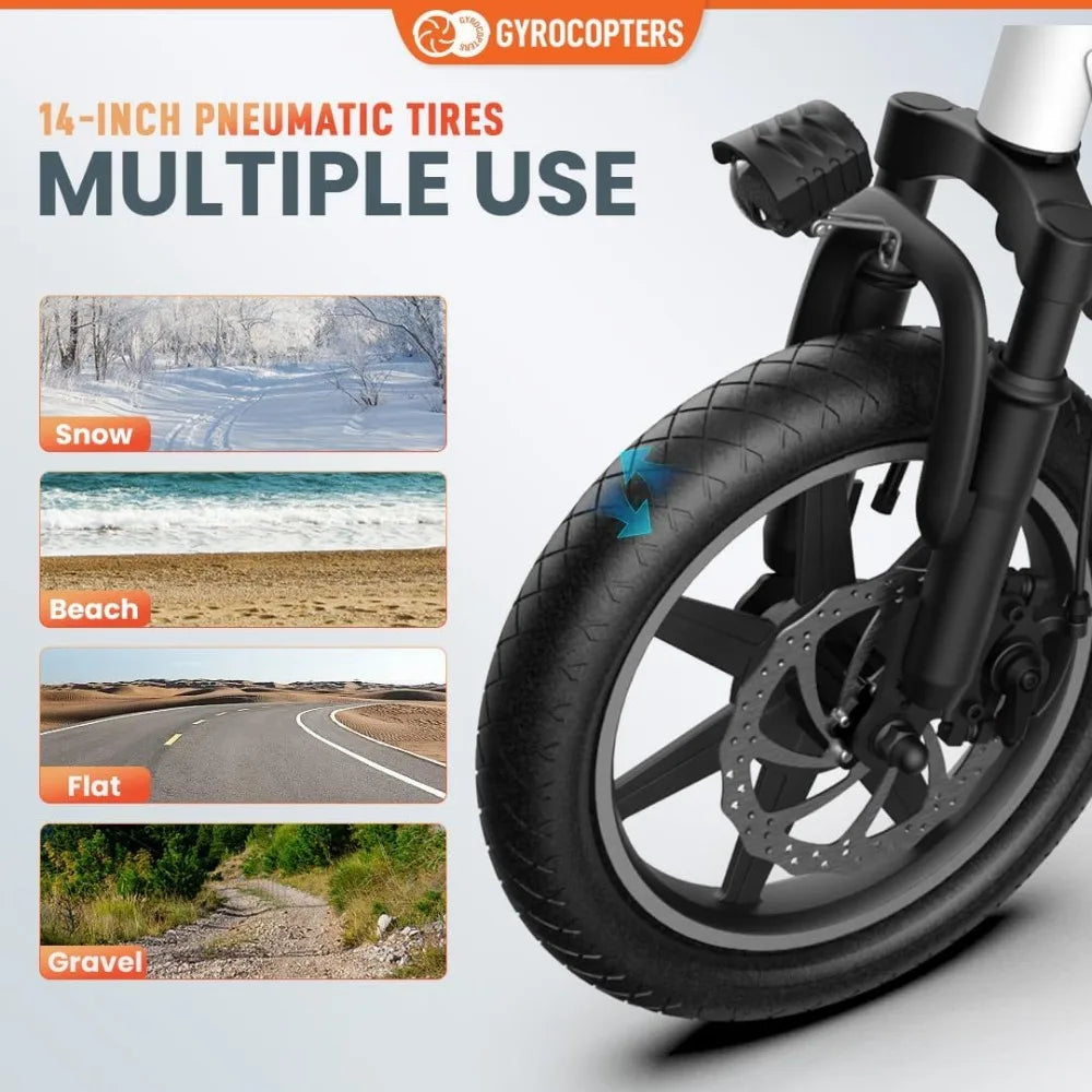 DUTRIEUX UL2849 Sicheres Klapp-E-Bike – Kompakt & Umweltfreundlich