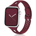 Apple Watch Silikonarmband – Weiches, flexibles, atmungsaktives Armband