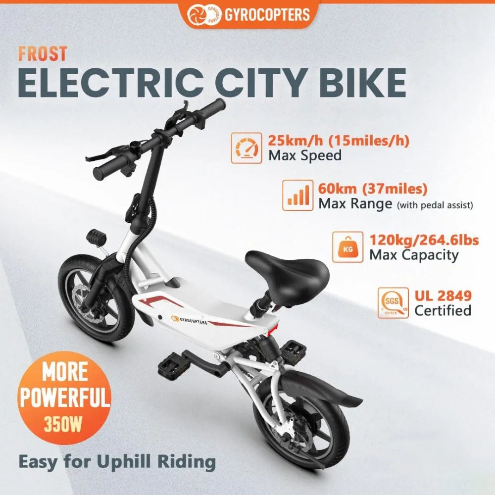 DUTRIEUX UL2849 Sicheres Klapp-E-Bike – Kompakt & Umweltfreundlich