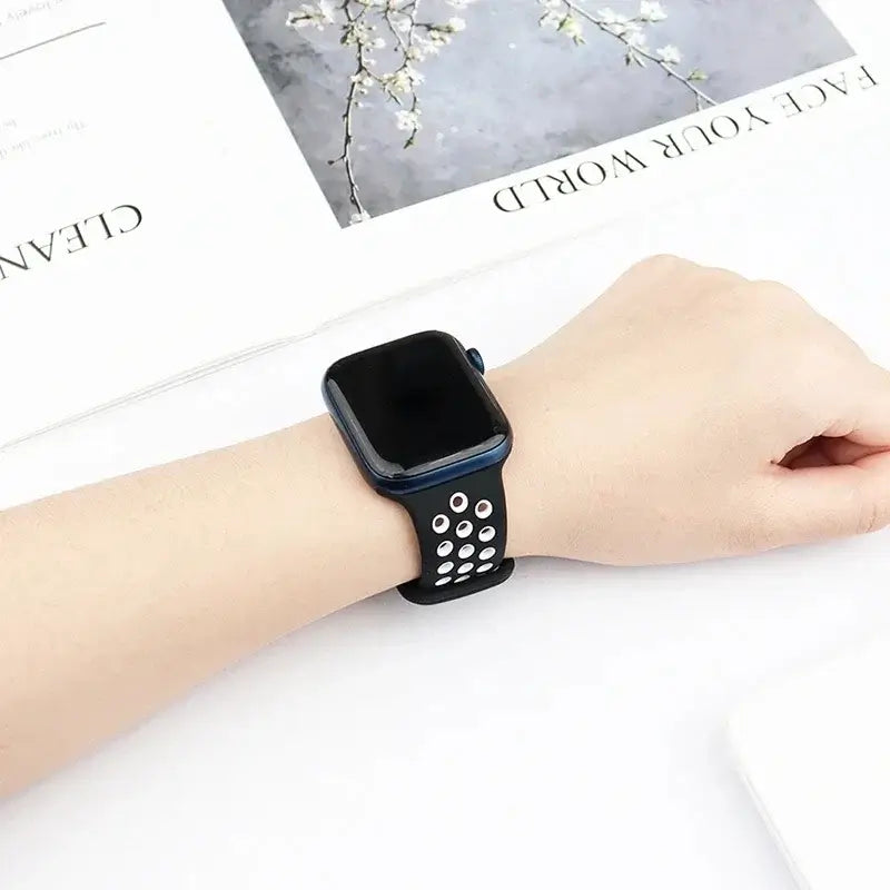 Apple Watch Silikonarmband – Weiches, atmungsaktives Design