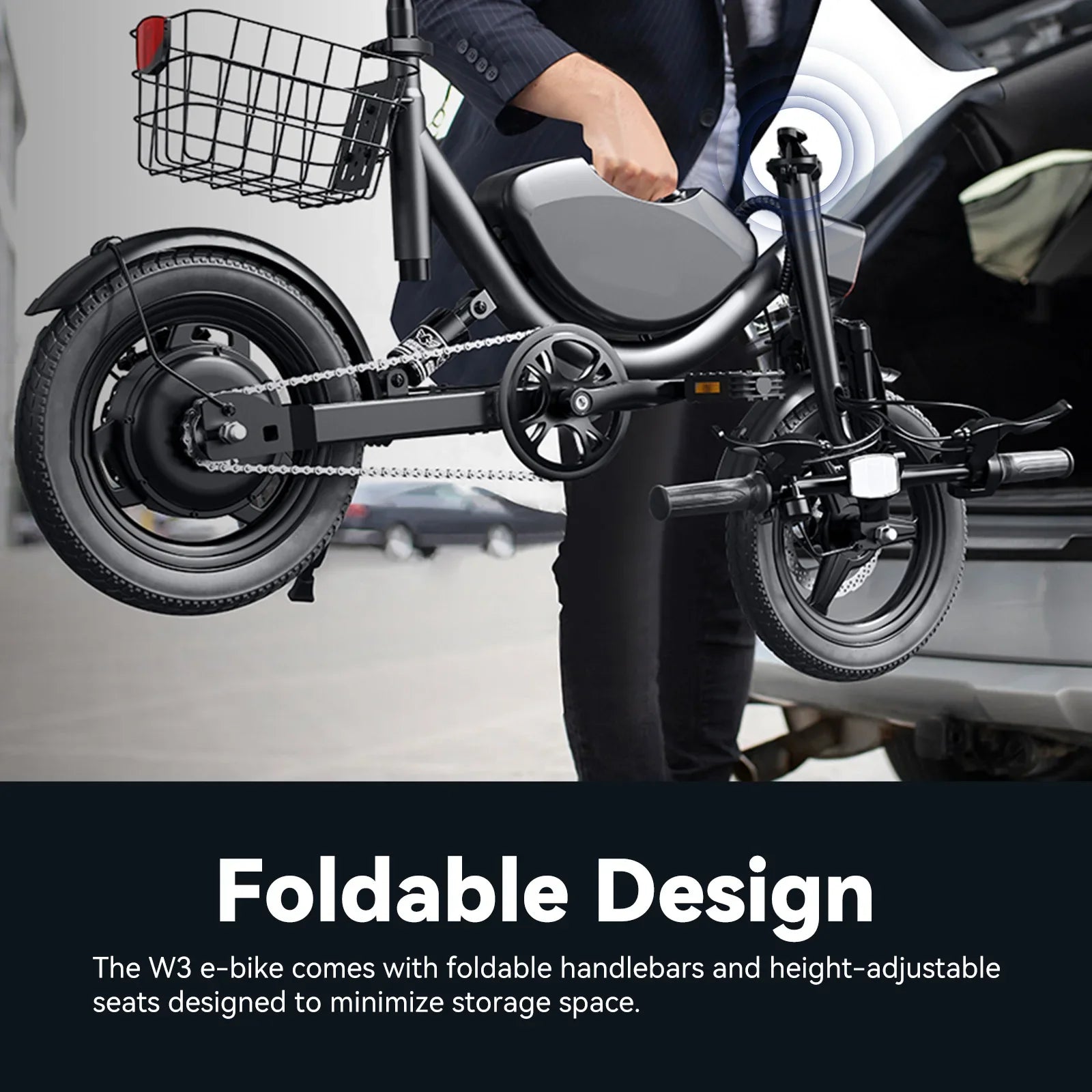eBike Boys 715W Peak Klapp-Elektrofahrrad - Schnelle und leistungsstarke Fahrt