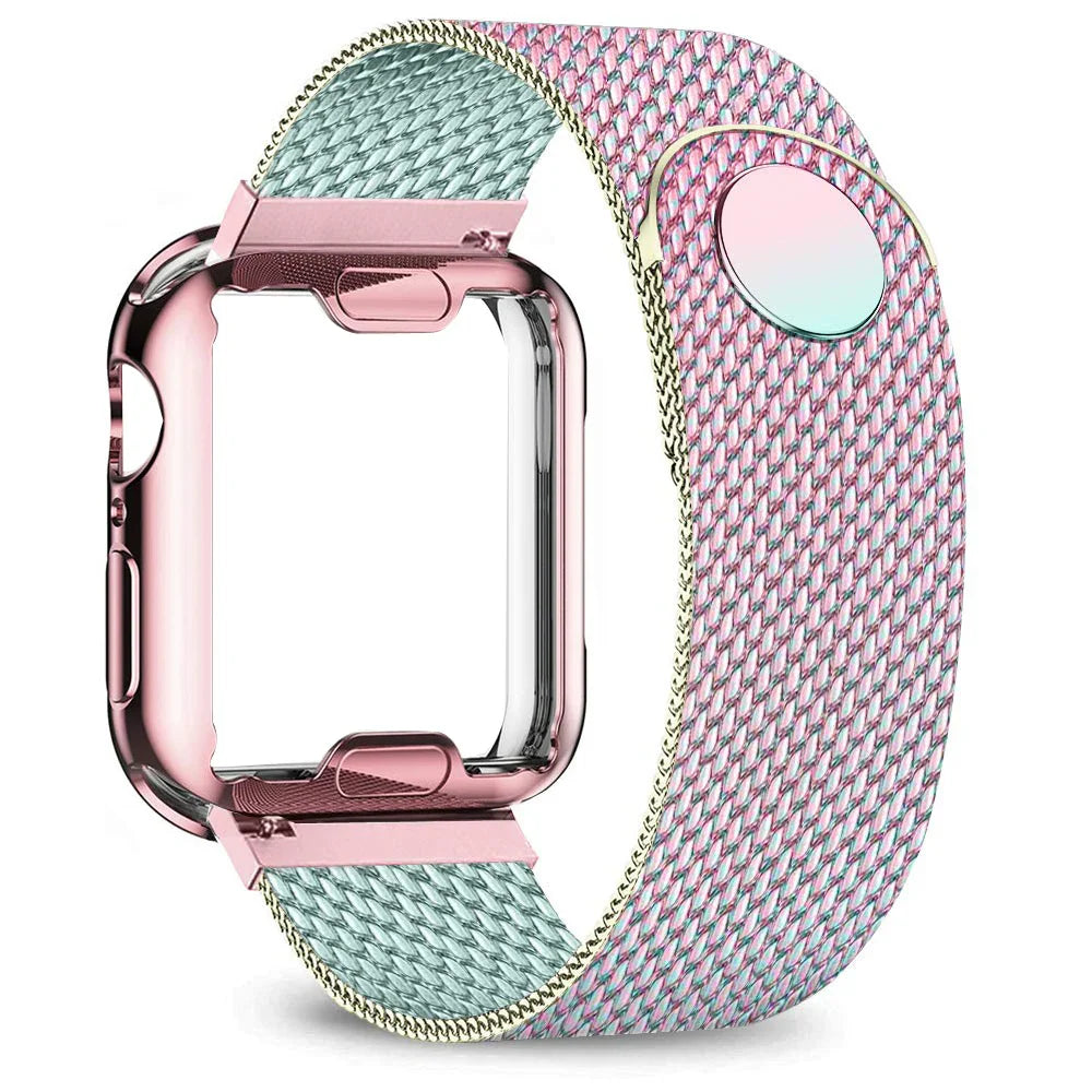 Apple Watch Edelstahlarmband - Premium Milanese Armband