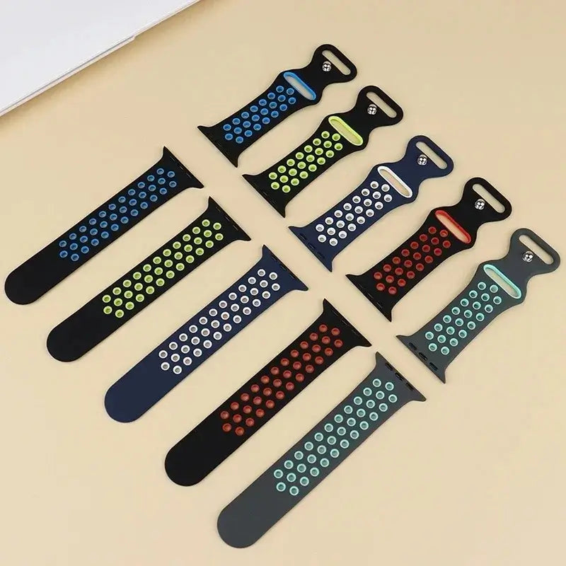 Apple Watch Silikonarmband – Weiches, atmungsaktives Design