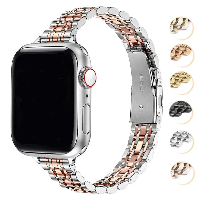 Apple Watch Edelstahlarmband – Elegantes, langlebiges Design