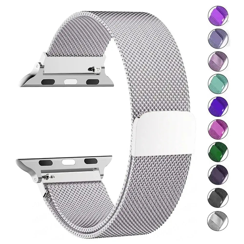 Apple Watch Edelstahlarmband – Elegantes Magnetarmband