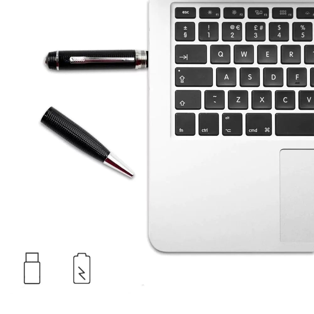 Versteckte Kamera Kugelschreiber 1080P HD Mini Körper Videorekorder DVR Sicherheit USB