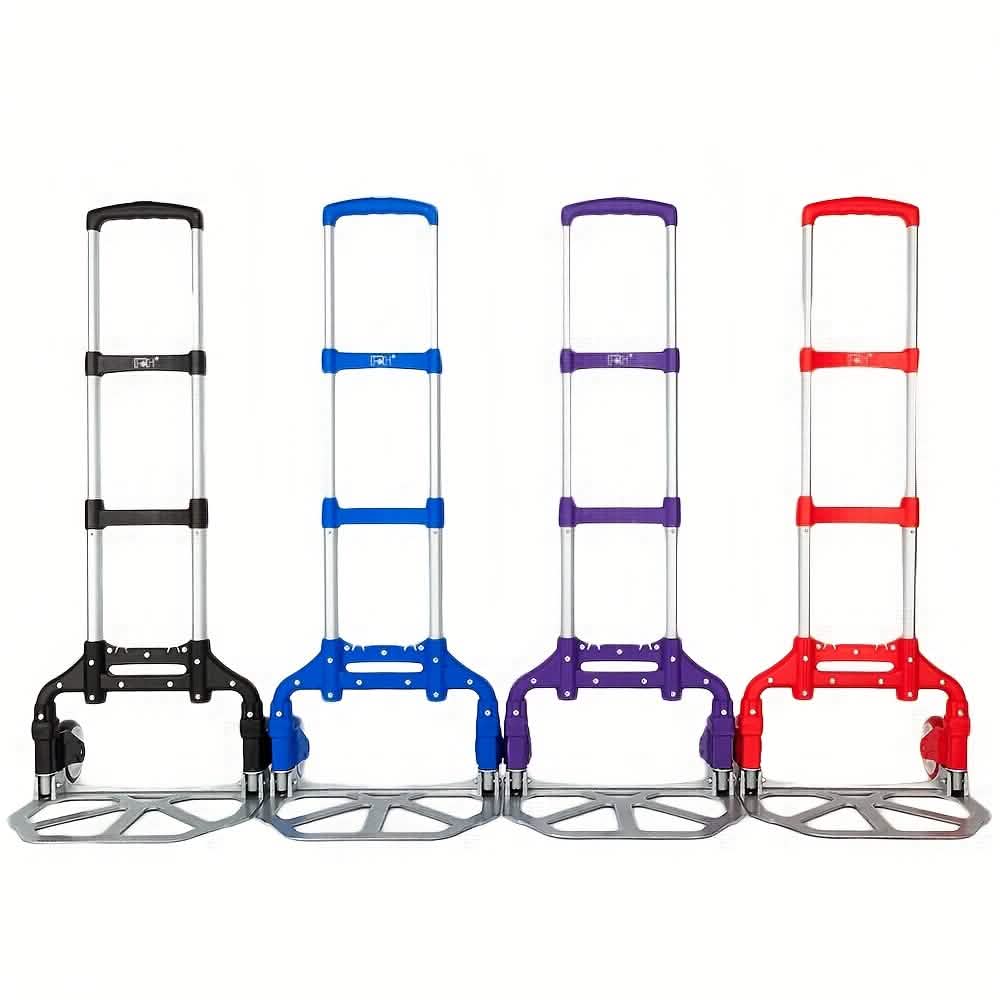 Faltbarer Aluminium-Handwagen & Dolly – 75 kg Tragkraft | Leicht & tragbar
