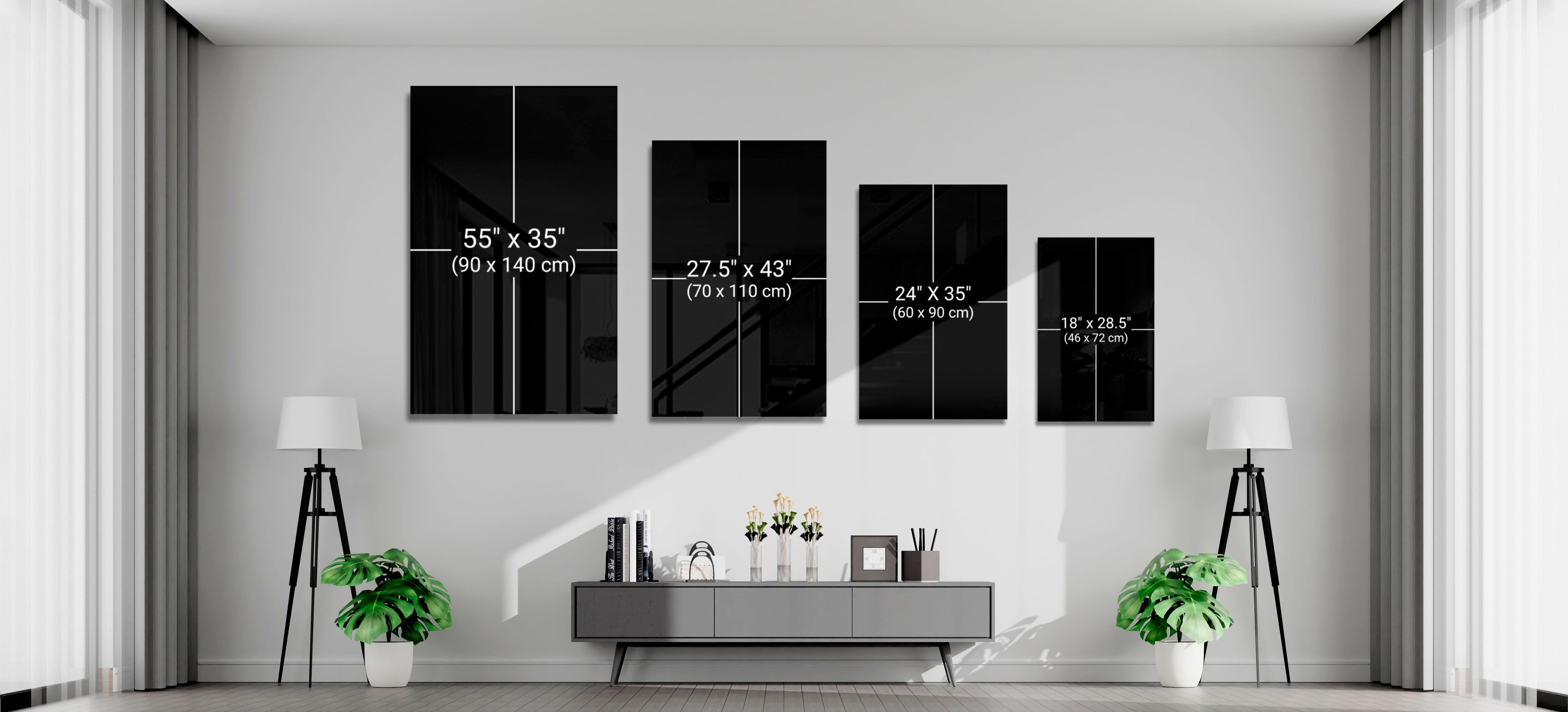 Wandkunst aus mundgeblasenem Glas