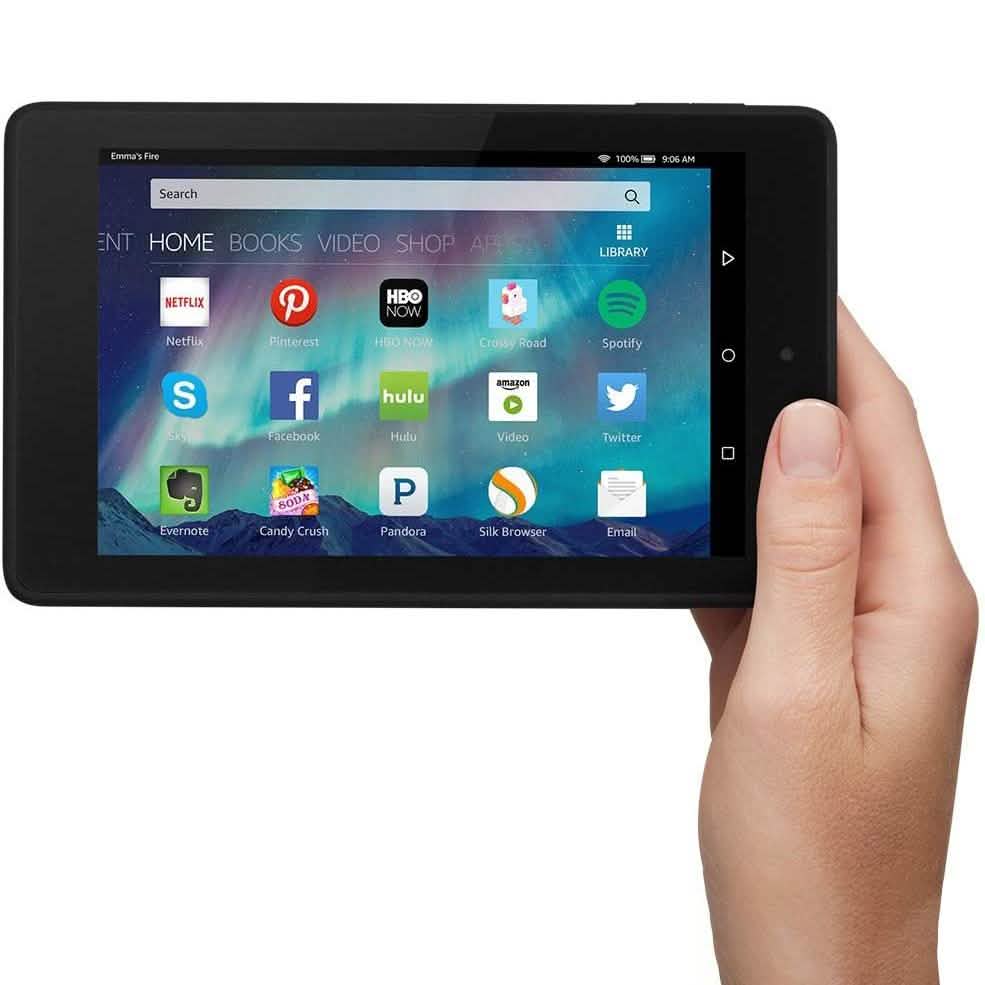 Amazon Kindle Fire HD 6 Tablet, 6 Zoll HD Display, WLAN, 16 GB (Generalüberholt)