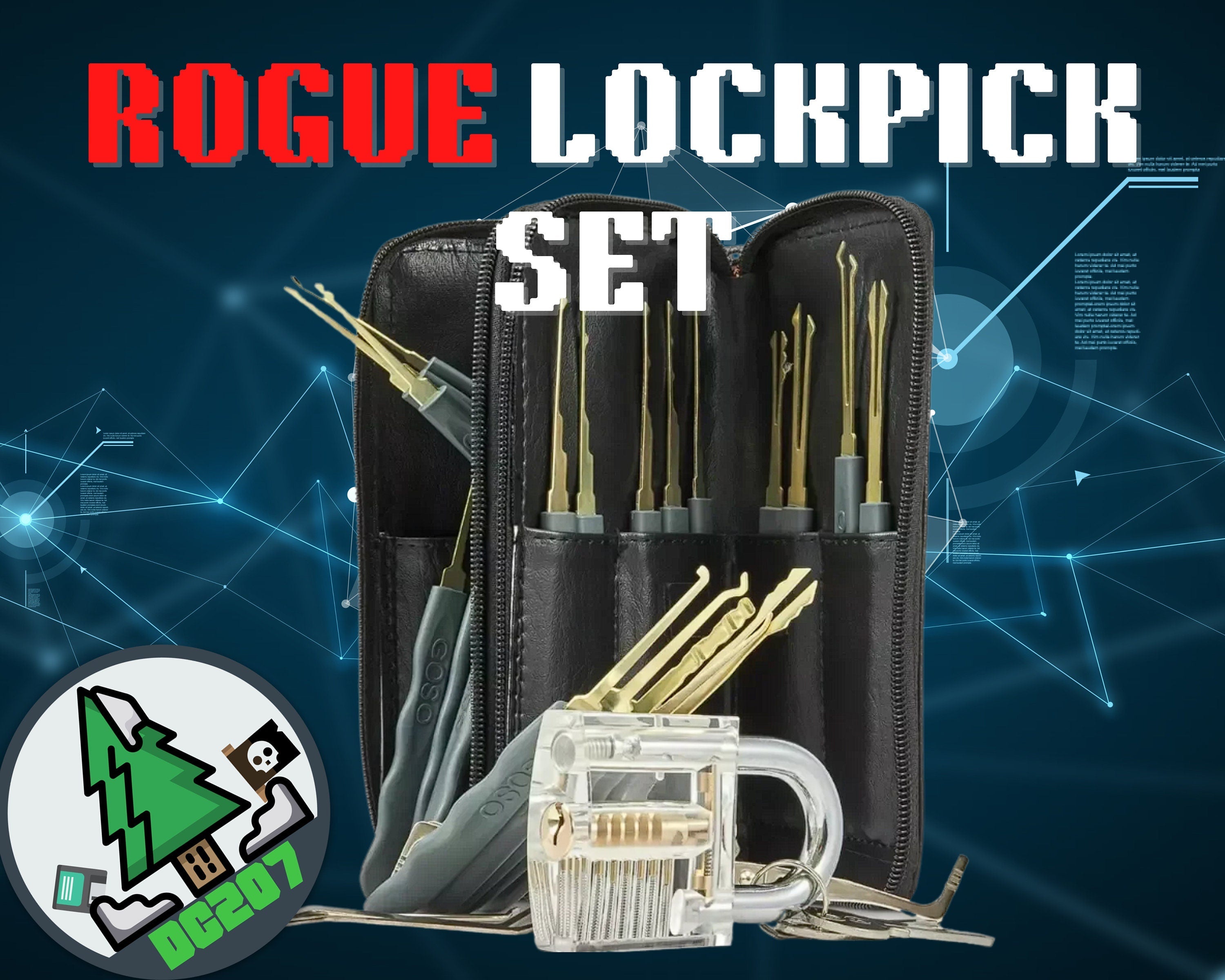 Dietrich-Set für Gauner (Versand am nächsten Tag!)