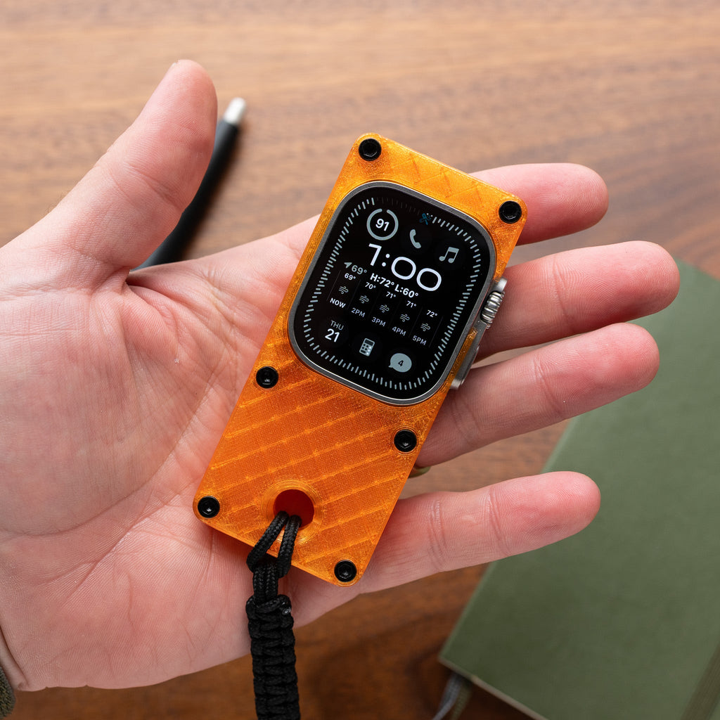 miniphone ultra (mpu) Gehäuse für Apple Watch Ultra 1/2/3 – orange