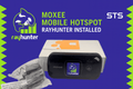 RayHunter IMSI-Catcher / Stingray-Detektor – Moxee K779HSDL Hotspot – Professionell aufbereitet & vorinstalliert – 4G LTE Bedrohungserkennungsgerät für Mobilfunk