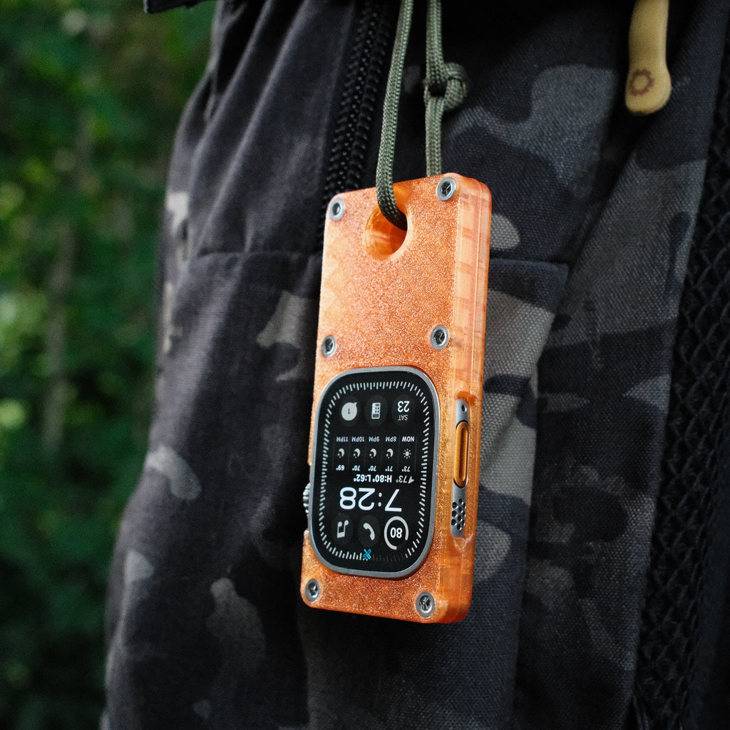 miniphone ultra (mpu) Gehäuse für Apple Watch Ultra 1/2/3 – orange
