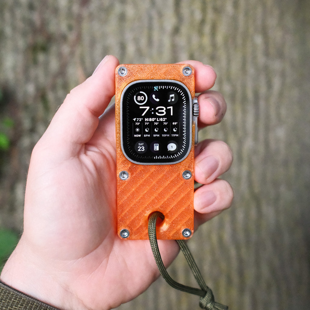 miniphone ultra (mpu) Gehäuse für Apple Watch Ultra 1/2/3 – orange