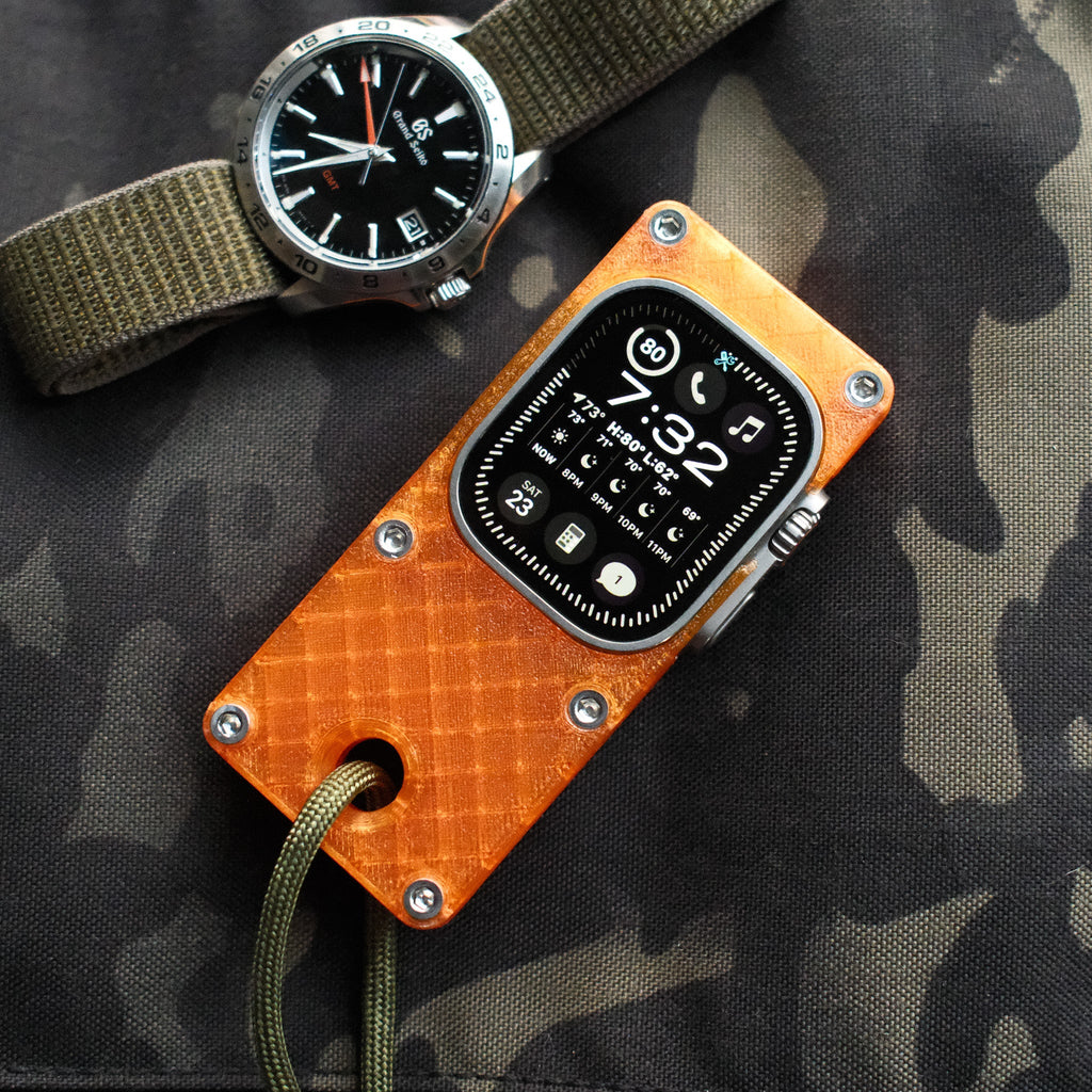 miniphone ultra (mpu) Gehäuse für Apple Watch Ultra 1/2/3 – orange