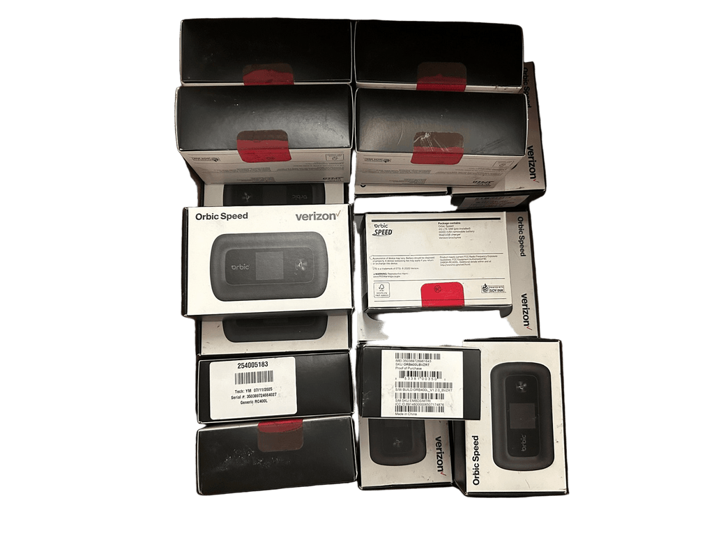 Karton geöffnet – RayHunter IMSI-Catcher / Stingray-Detektor – Orbic RC400L Mobiler Hotspot Professionell installiert • Aktualisiert • Vollständig getestet