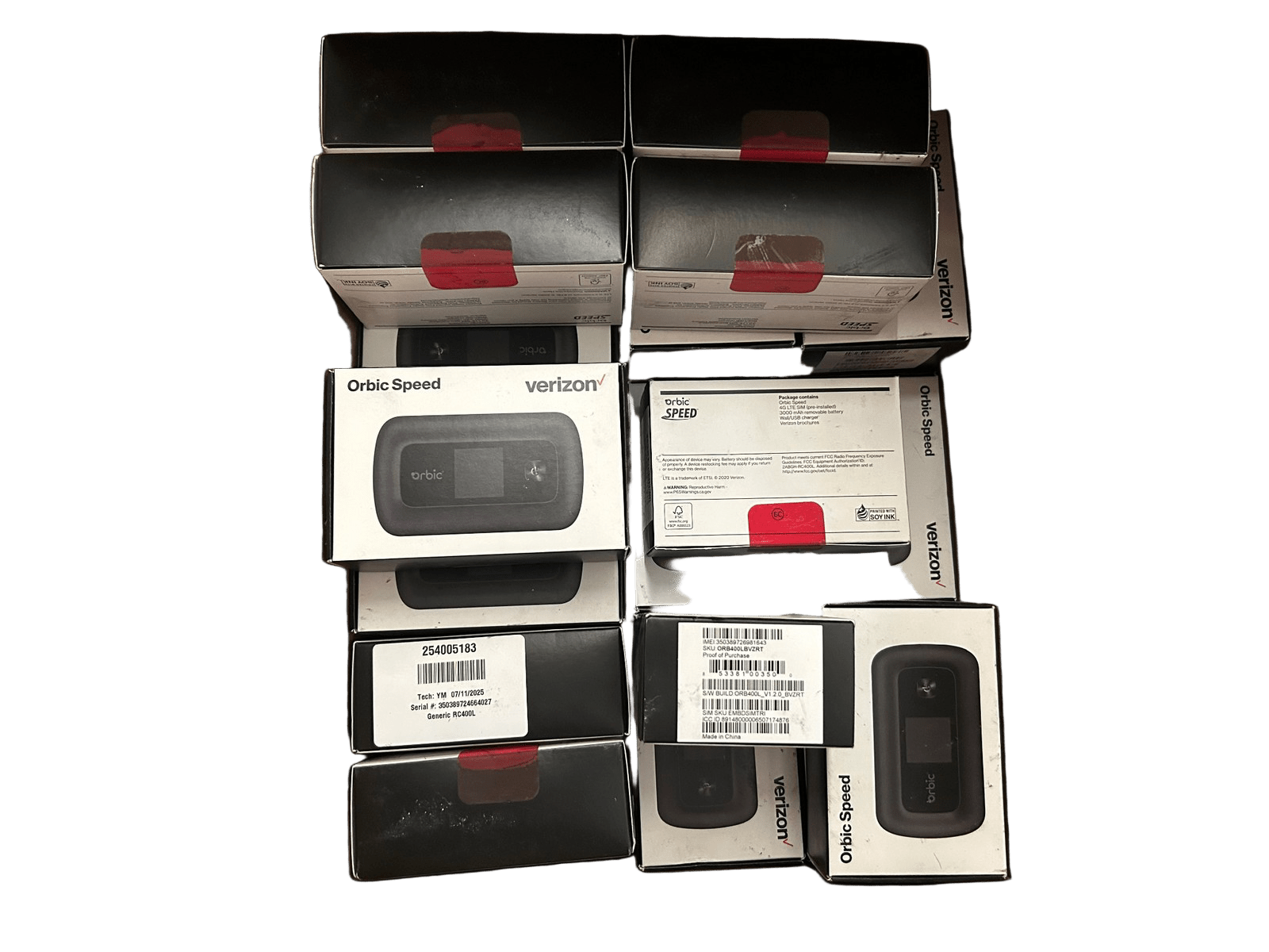 Karton geöffnet – RayHunter IMSI-Catcher / Stingray-Detektor – Orbic RC400L Mobiler Hotspot Professionell installiert • Aktualisiert • Vollständig getestet