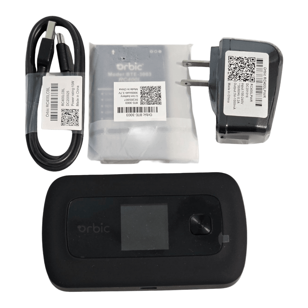 Karton geöffnet – RayHunter IMSI-Catcher / Stingray-Detektor – Orbic RC400L Mobiler Hotspot Professionell installiert • Aktualisiert • Vollständig getestet