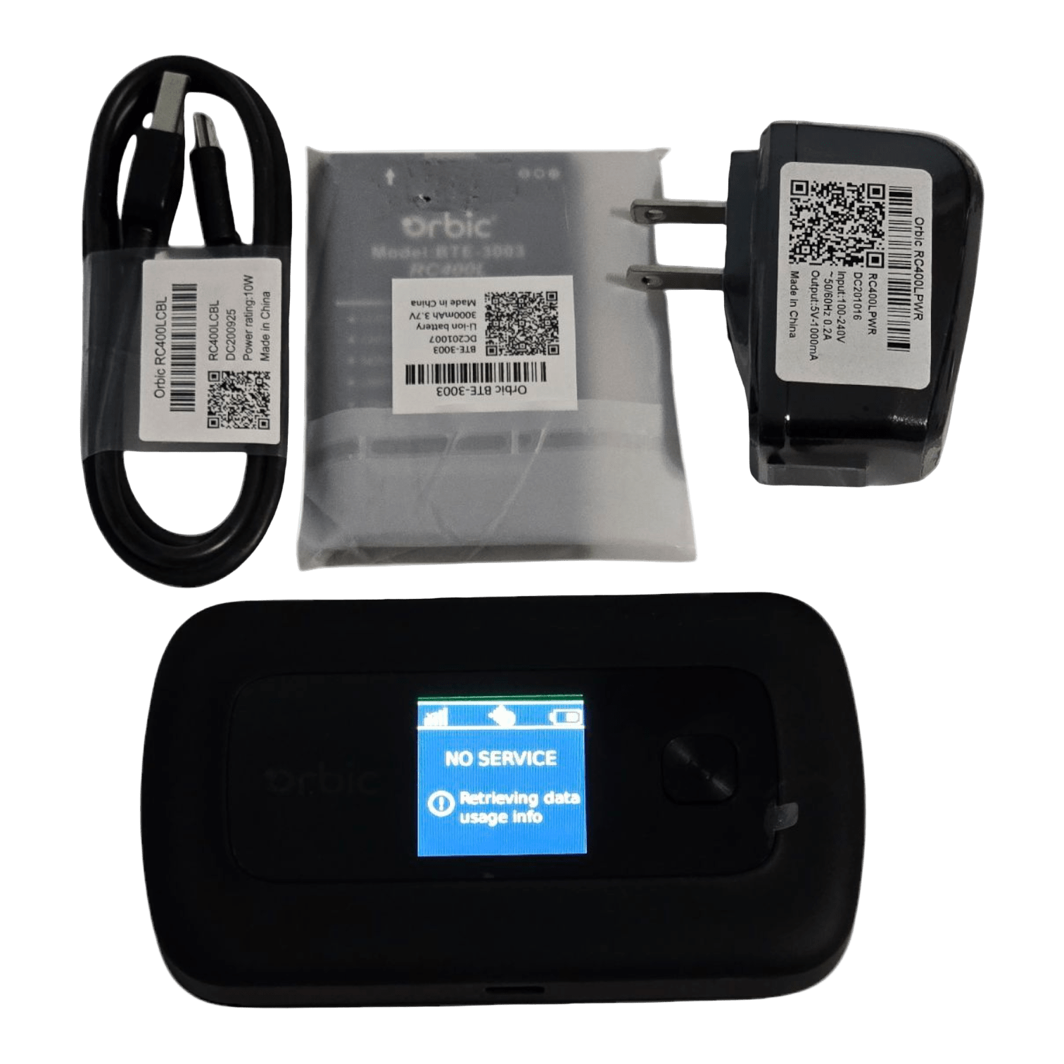 Karton geöffnet – RayHunter IMSI-Catcher / Stingray-Detektor – Orbic RC400L Mobiler Hotspot Professionell installiert • Aktualisiert • Vollständig getestet