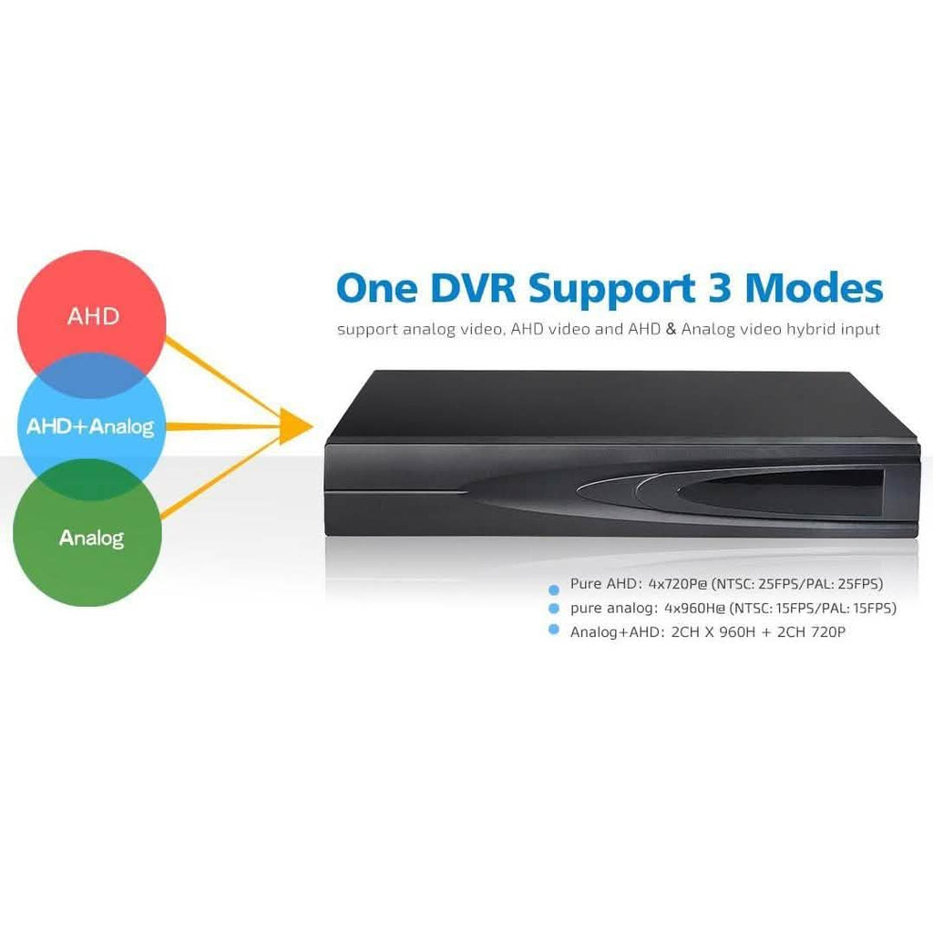 Outdoor AHD Haus-Überwachungs-System mit 4 Kameras und DVR