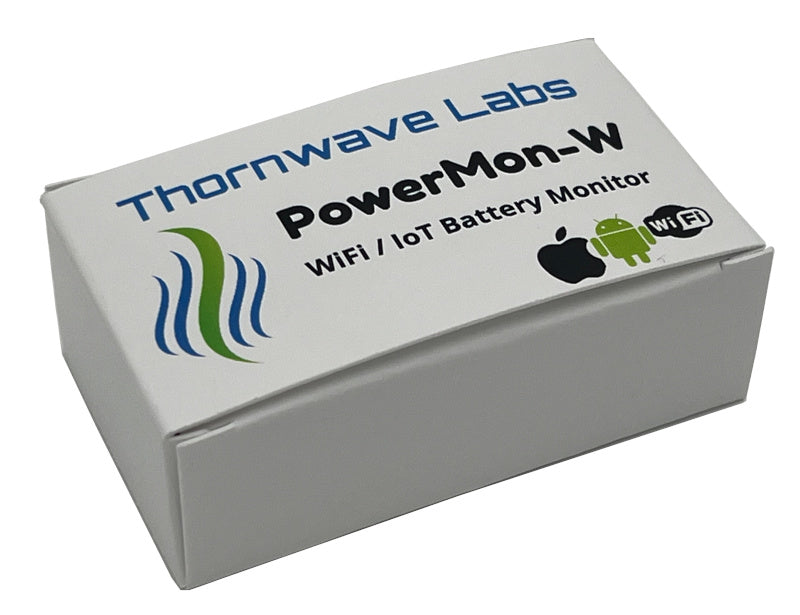PowerMon-W - WLAN / IoT Advanced Battery Monitor / Gleichstromzähler mit Datenprotokollierung
