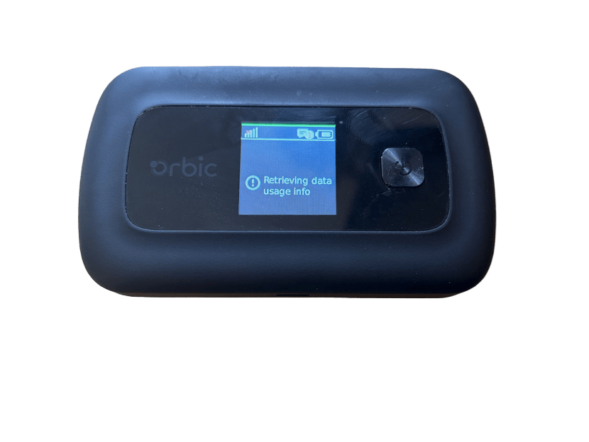 Karton geöffnet – RayHunter IMSI-Catcher / Stingray-Detektor – Orbic RC400L Mobiler Hotspot Professionell installiert • Aktualisiert • Vollständig getestet