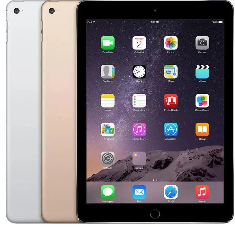 Apple iPad Air 2 – 9,7" Display, 64 GB, Wi-Fi (Grau), Generalüberholt