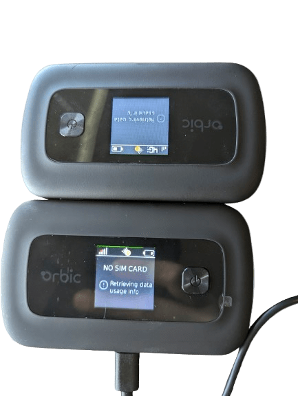 Karton geöffnet – RayHunter IMSI-Catcher / Stingray-Detektor – Orbic RC400L Mobiler Hotspot Professionell installiert • Aktualisiert • Vollständig getestet