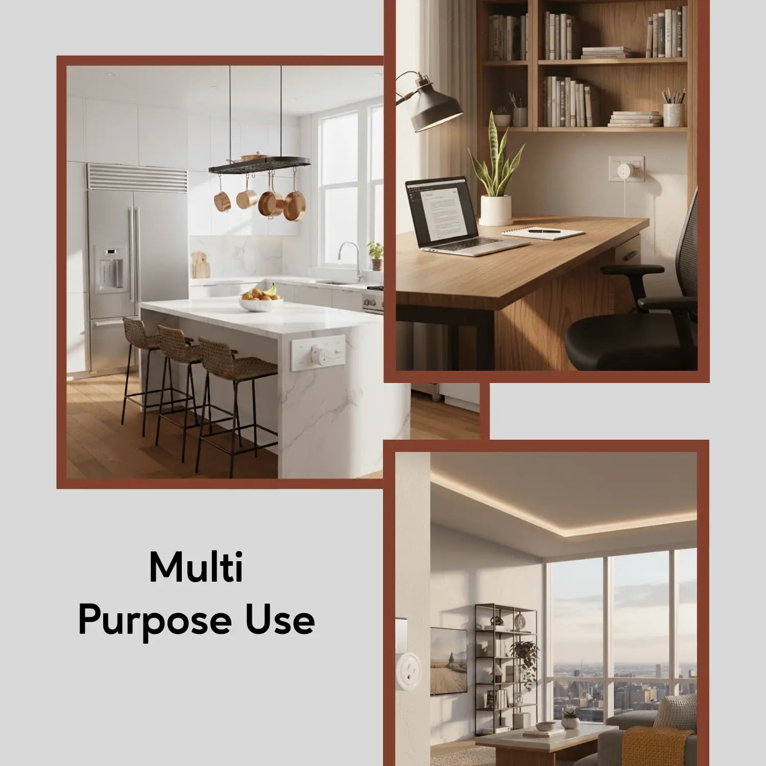 Runder WLAN Smart Plug